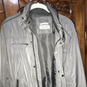Calvin Klein Grey Bomber Jacket